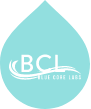 water dropleft with blue core logo